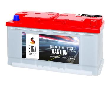 SIGA Traktionsbatterie 100Ah 12V